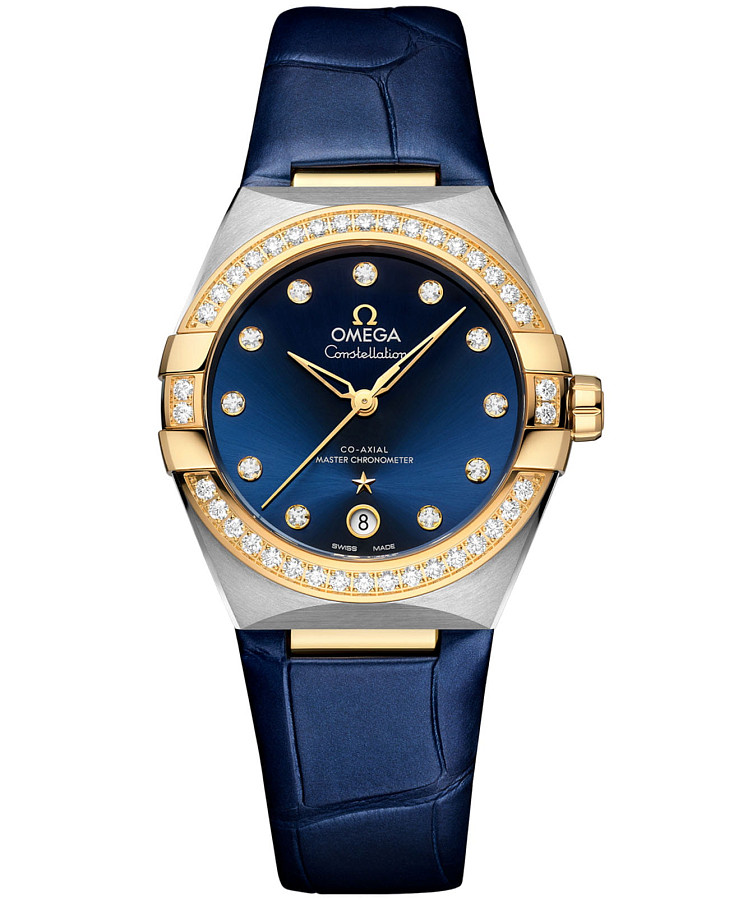 Часы Omega Constellation 131.28.36.20.53.001 — женские, синий