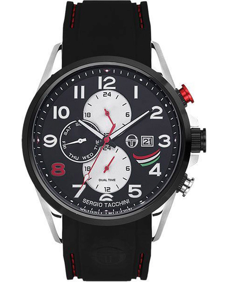 Часы Sergio Tacchini Archivio ST.1.147.01 — мужские, черный