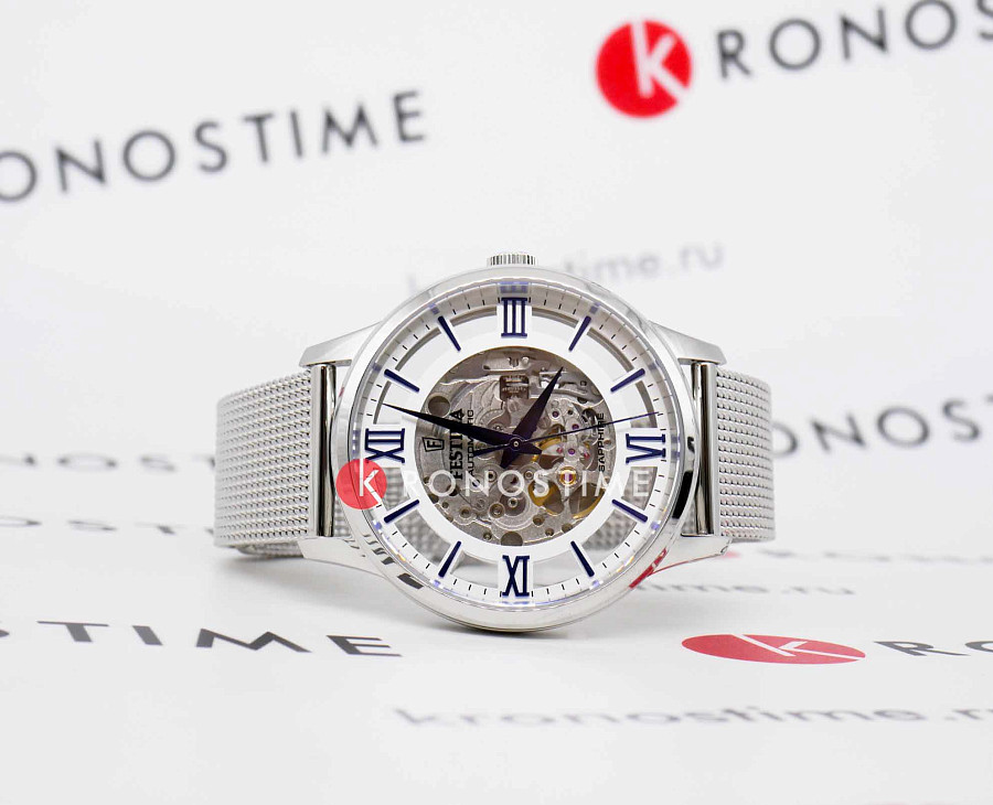 Часы Festina Automatic F20534/1 — механические, металл сталь