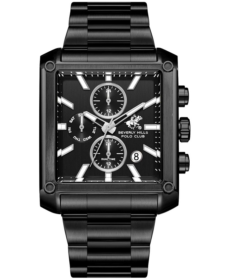Часы Beverly Hills Polo Club BP3868X.650 — мужские, черный