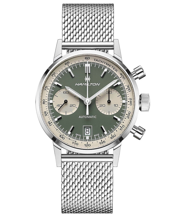 Часы Hamilton American Classic Intra-Matic Auto Chrono H38416160 — мужские
