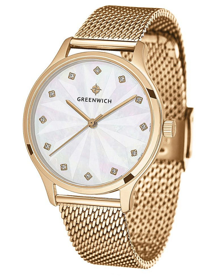 Часы Greenwich GW 341.49.53 — кварцевые, сталь