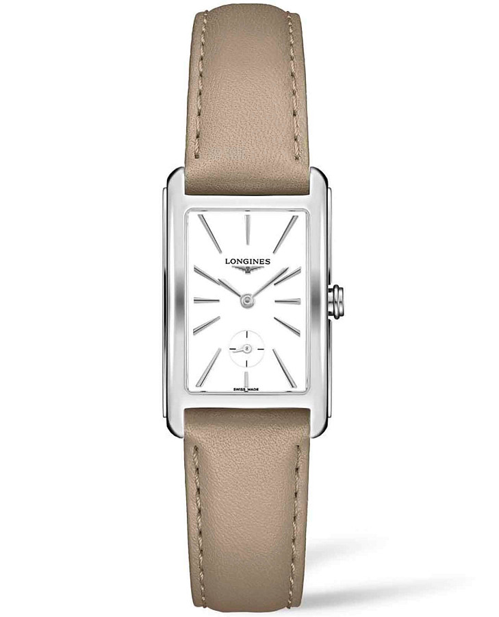 Часы Longines DolceVita L5.512.4.11.7 — женские, белый