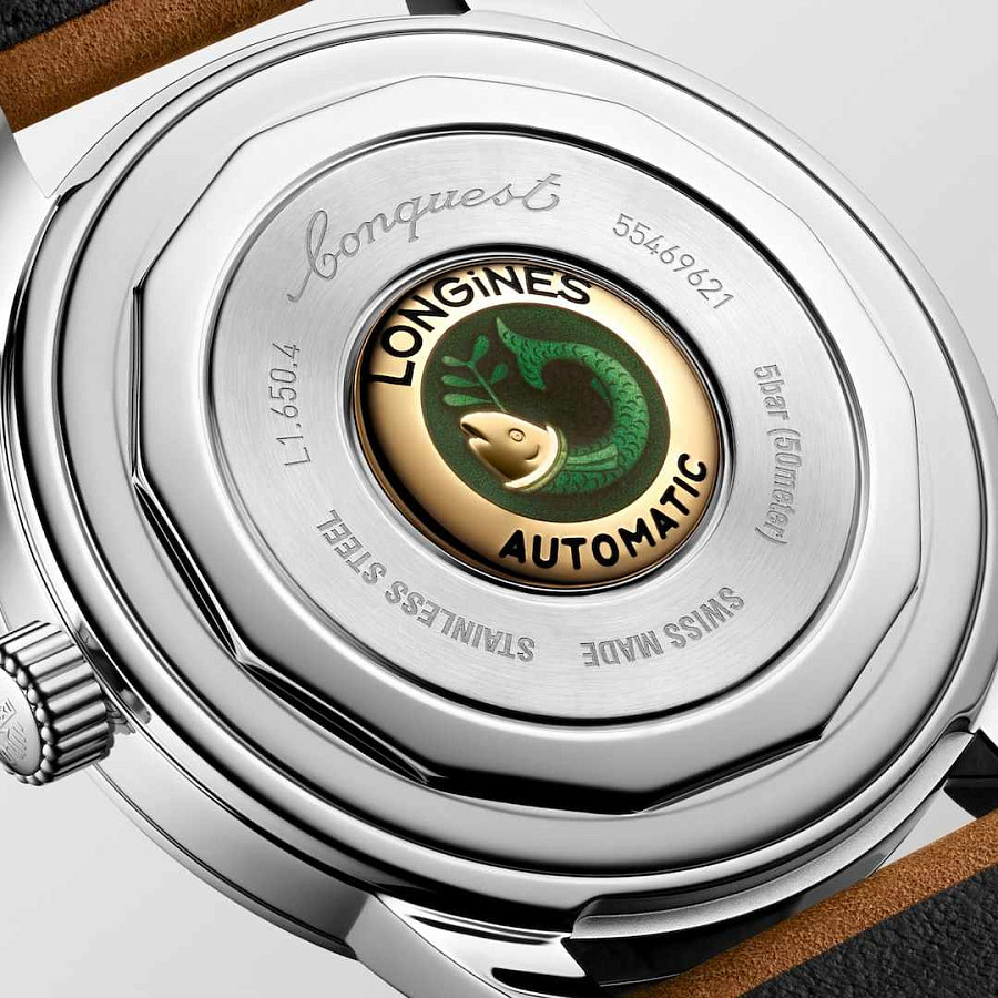 Часы Longines Heritage Classic L1.650.4.72.2 — кожаный, мужские