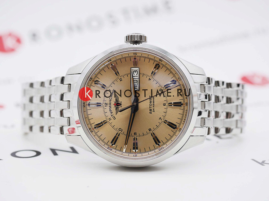 Часы Штурманские Открытый Космос Day-Date NH36/1891772B — сталь металл, Россия