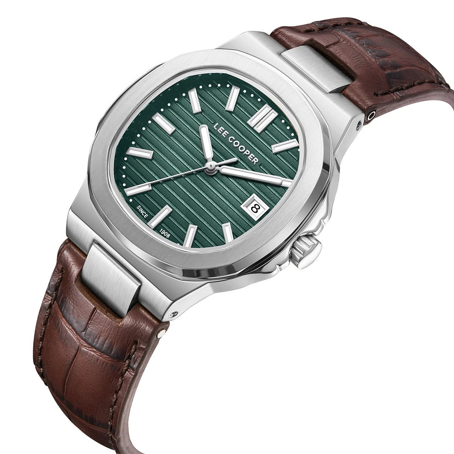 Часы Lee Cooper LC08107.374 — механические, металл сталь