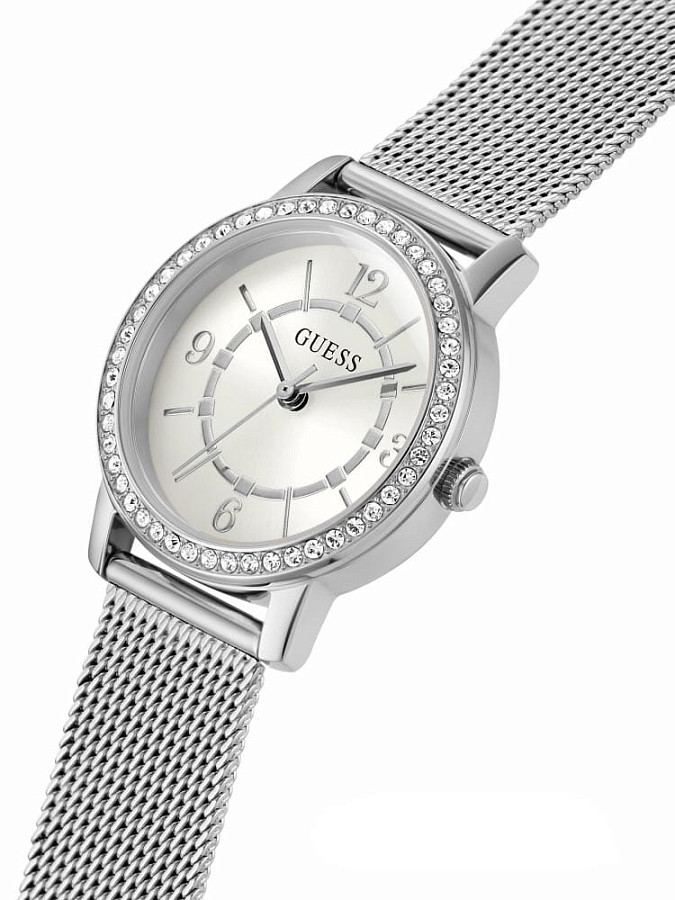 Часы Guess Melody GW0534L1 — кварцевые, металл сталь