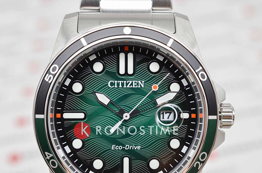 Часы Citizen Eco-Drive AW1811-82X — сталь металл, Япония