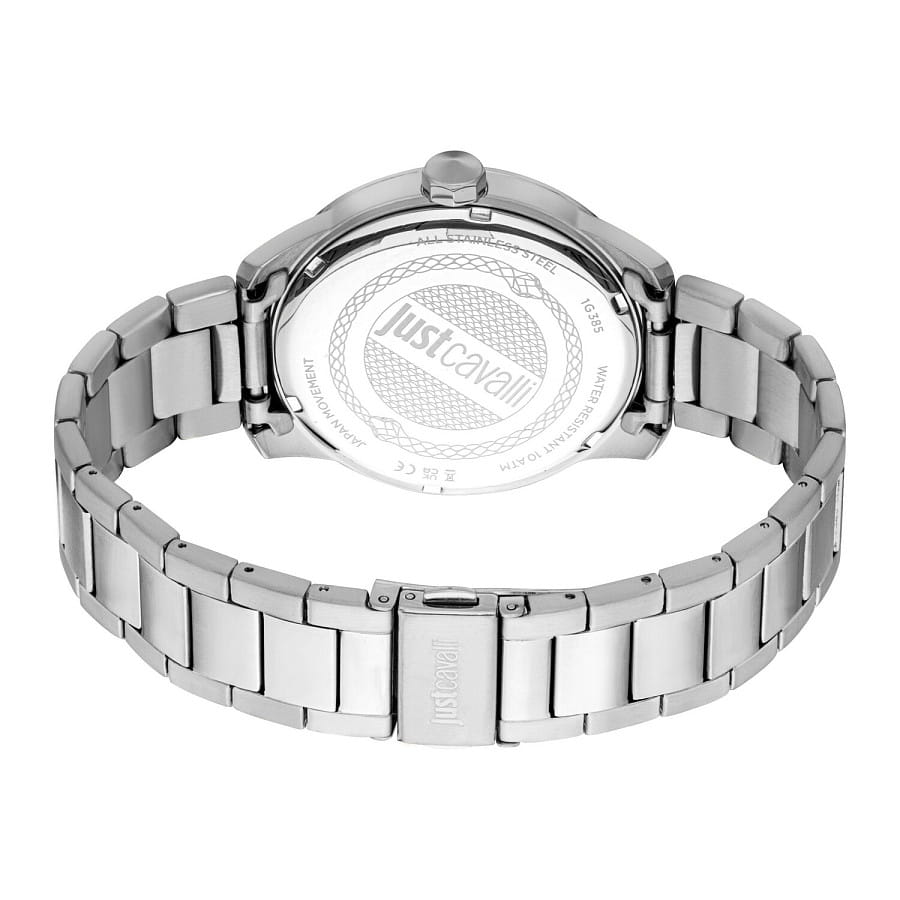 Часы Just Cavalli Cavaliere JC1G385M0055 — кварцевые, металл сталь