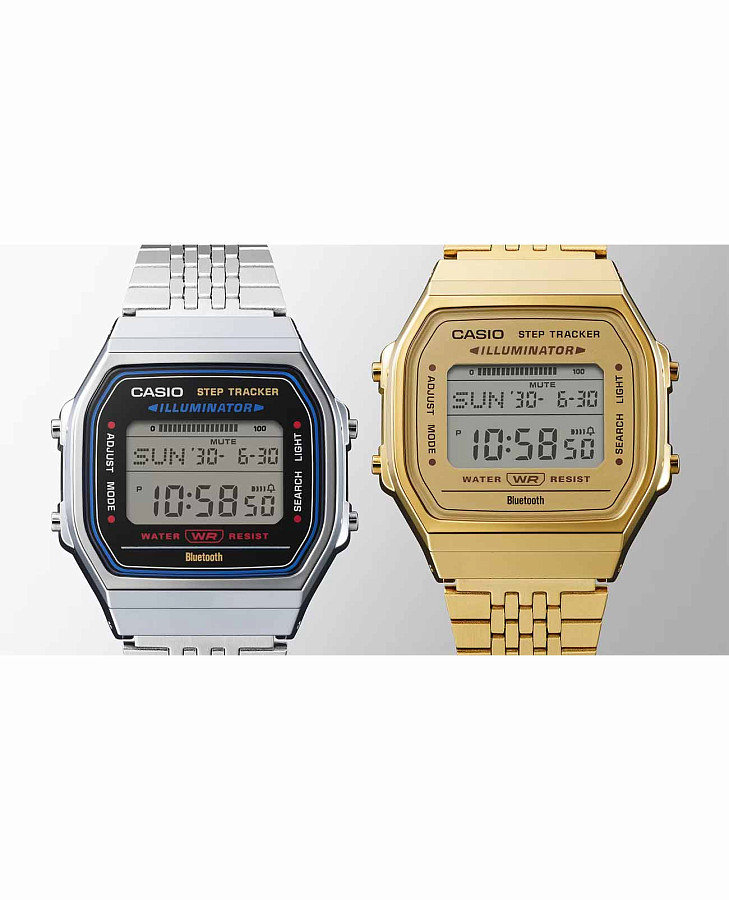 Часы Casio Vintage ABL-100WE-1A — нержавеющая сталь, мужские