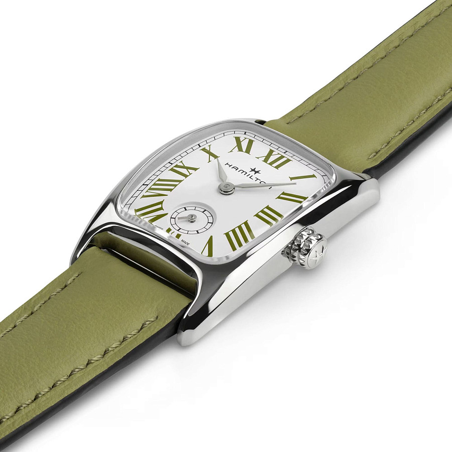 Часы Hamilton American Classic Boulton Small Second Quartz H13321813 — кварцевые, сталь