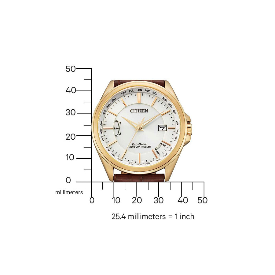 Часы Citizen Eco-Drive CB0253-19A — кварцевые, сталь металл