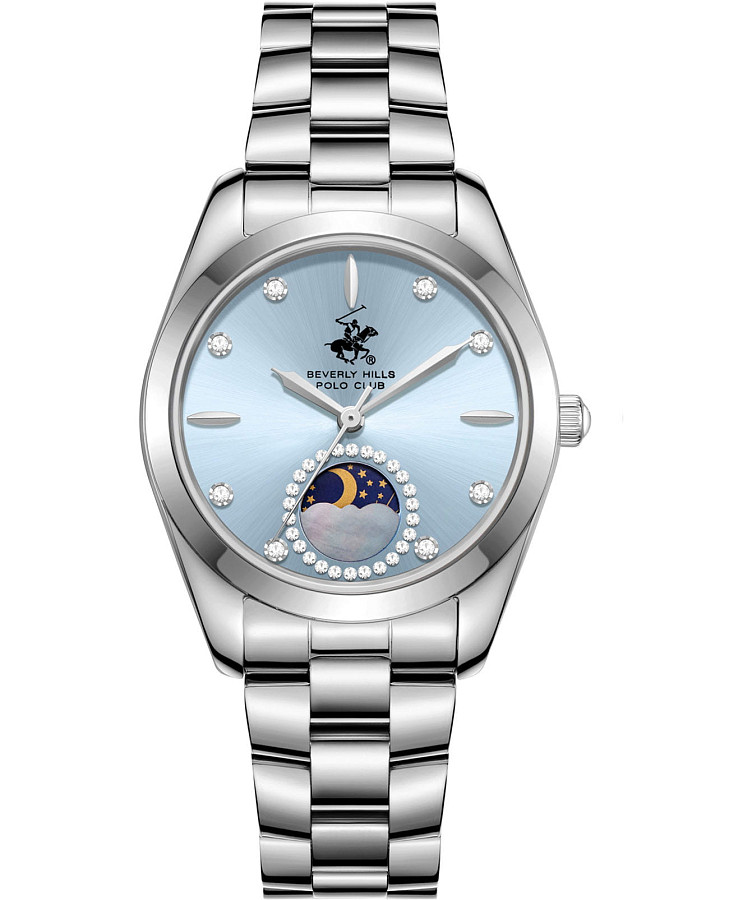 Часы Beverly Hills Polo Club BP3833X.300 — женские, голубой