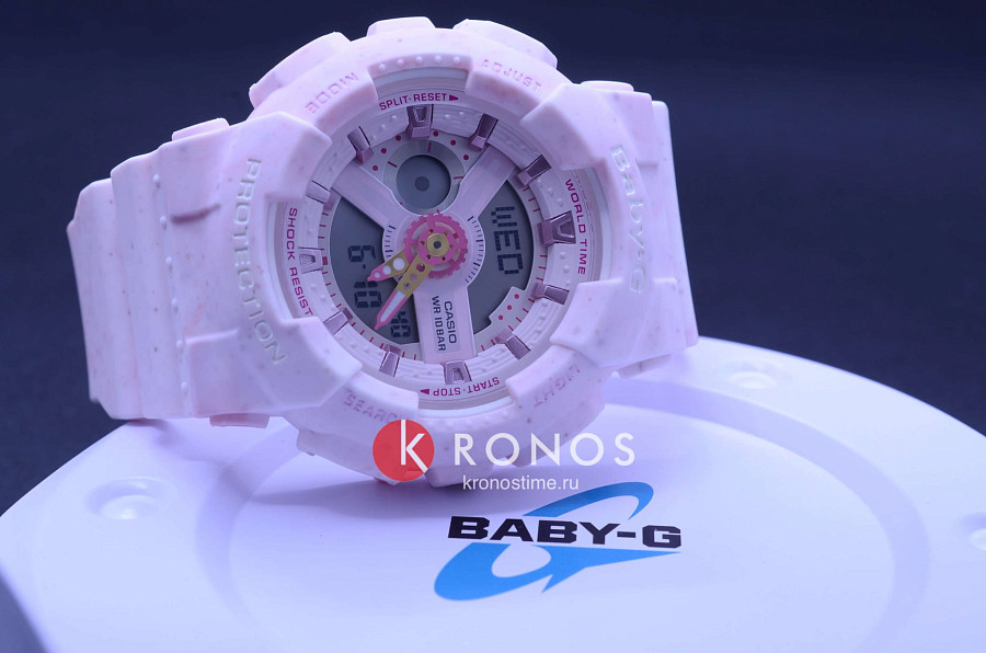 Часы Casio Baby-G BA-110PI-4A — пластик, Япония