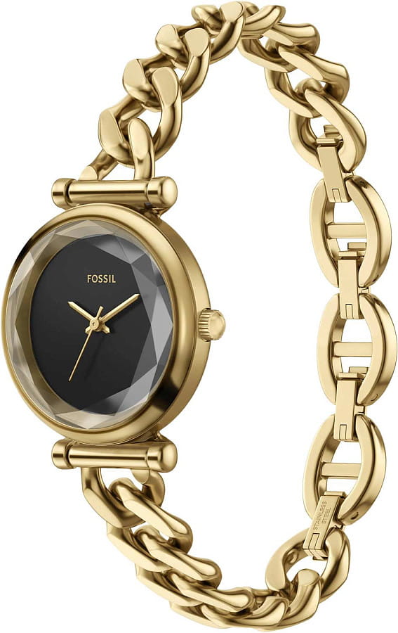 Часы Fossil Carlie ES5440 — сталь металл, США