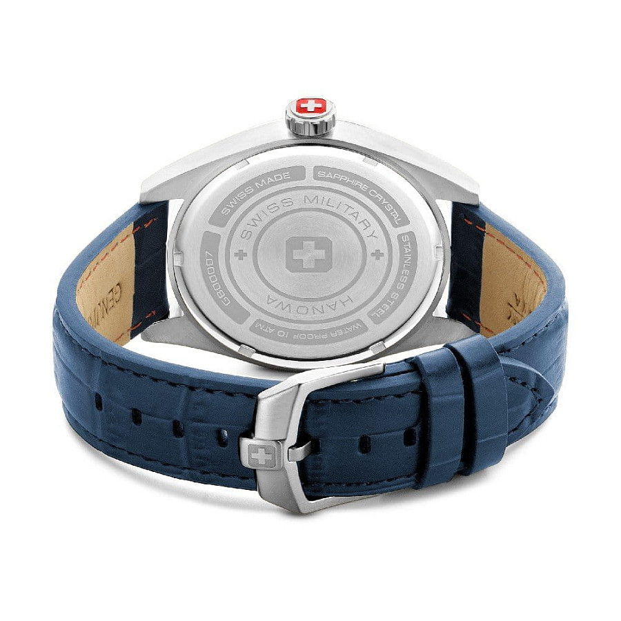 Часы Swiss Military Hanowa Lynx SMWGB0000702 — мужские, синий