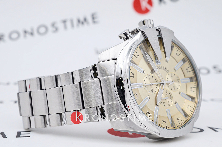 Часы Diesel Mega Chief Slim DZ4702 — металл сталь, Италия