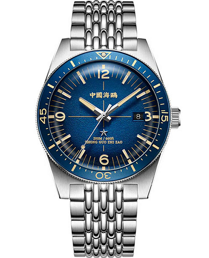 Часы Seagull Ocean Star 816.37.1064 — мужские, синий