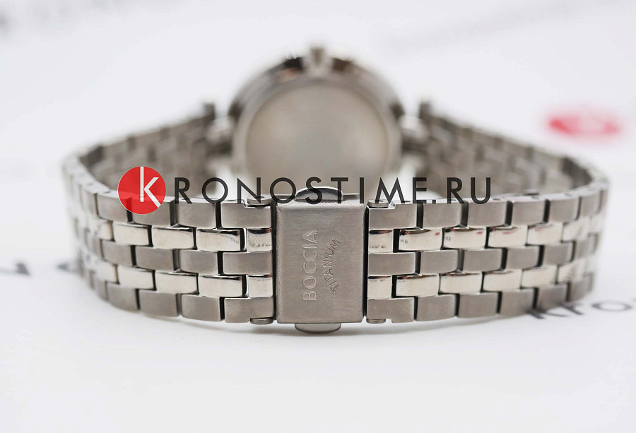 Часы Boccia Titanium 3339-01 — Германия, кварцевые