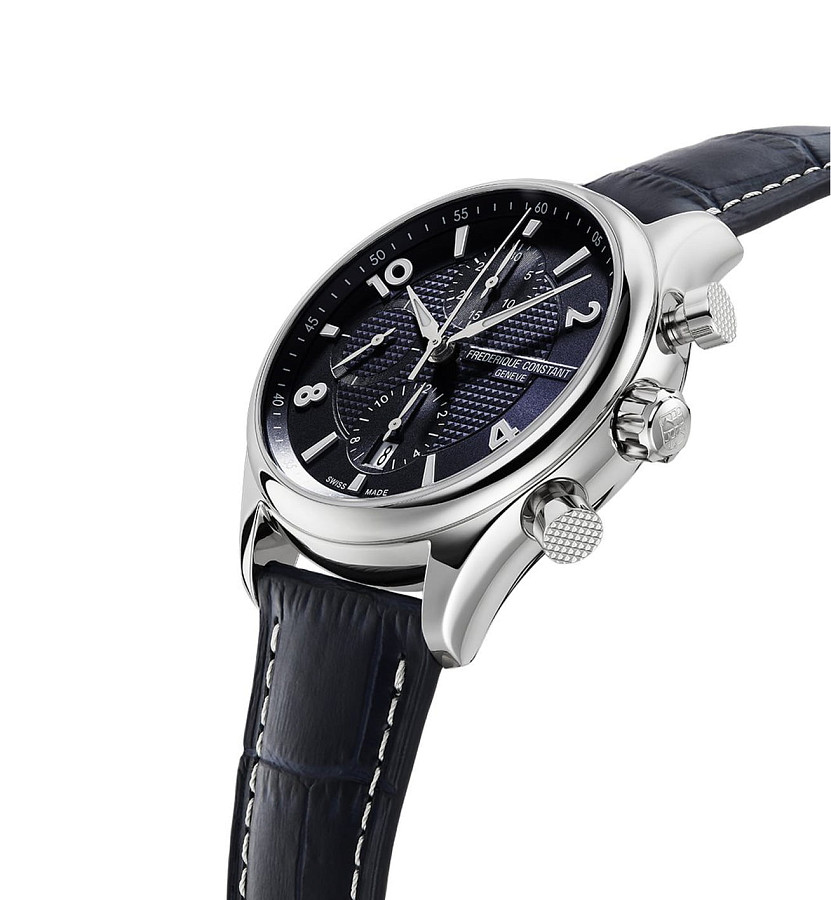 Часы Frederique Constant Runabout Chronograph Automatic FC-392RMN5B6 — механические, сталь металл