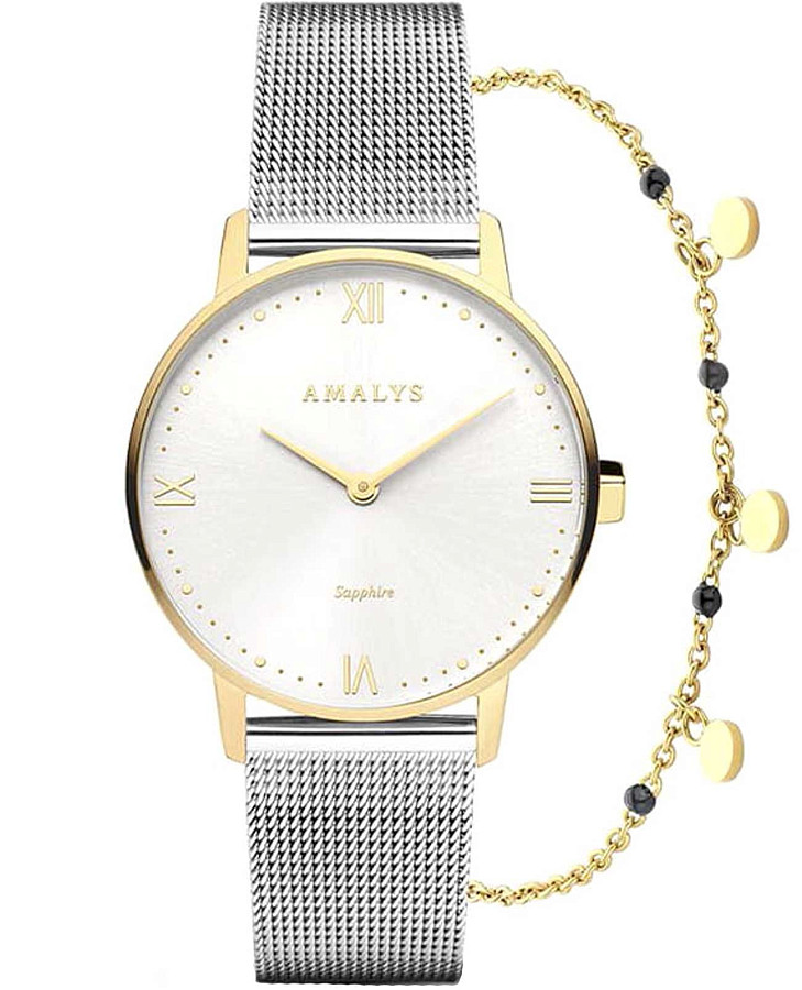 Часы Amalys Giftboxes AMW-195 — женские, белый