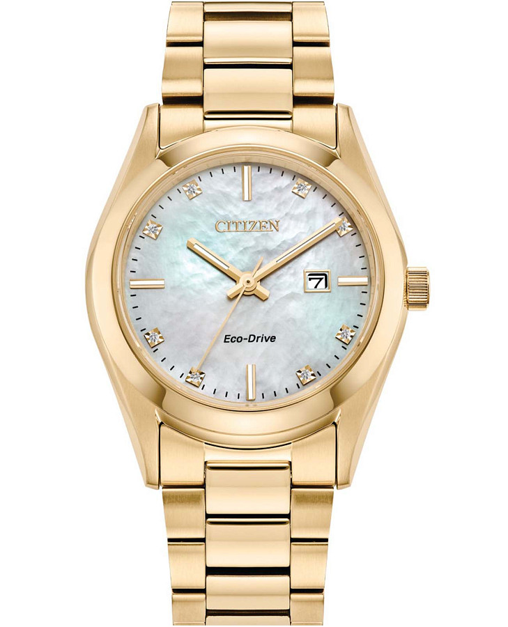 Часы Citizen Eco-Drive EW2702-59D — женские, перламутровый
