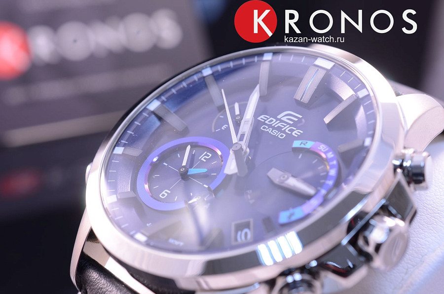 Часы Casio Edifice EQB-700L-2A — 18-каратное желтое золото, мужские