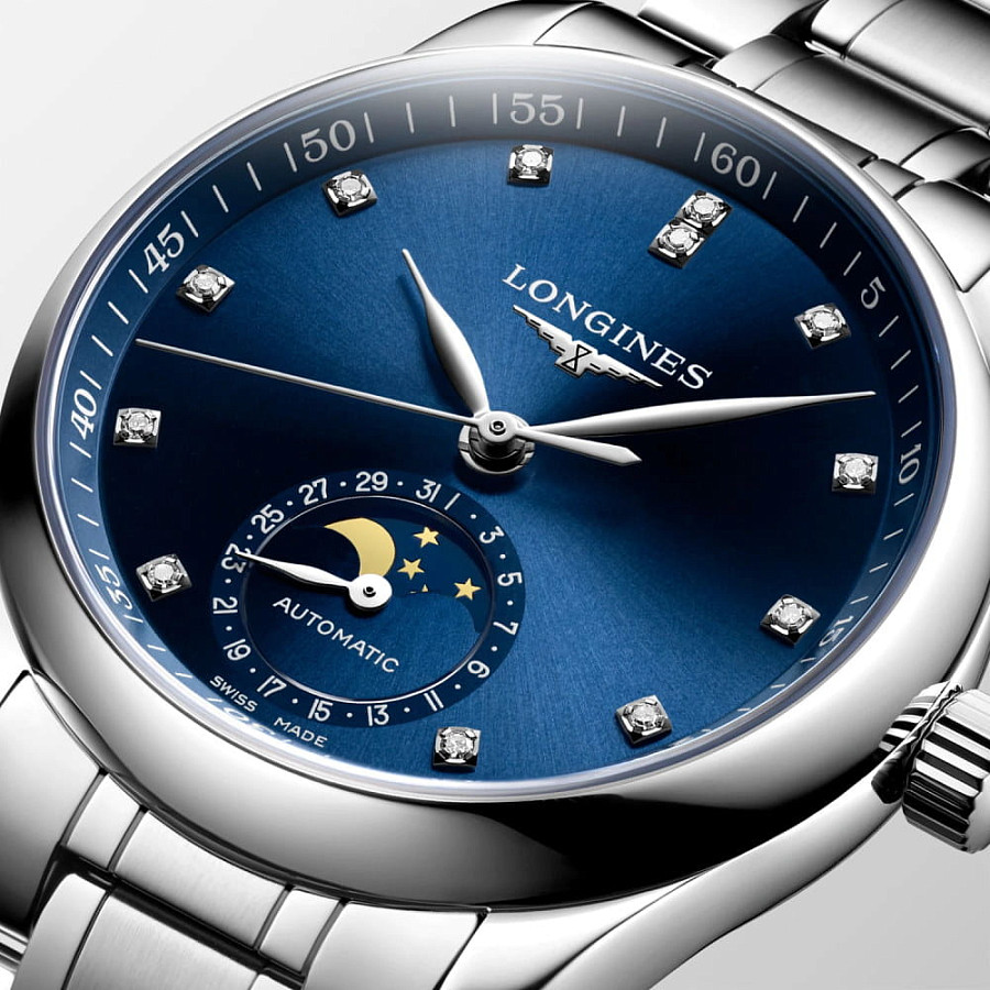 Часы Longines Master Collection L2.409.4.97.6 — женские, нержавеющая сталь