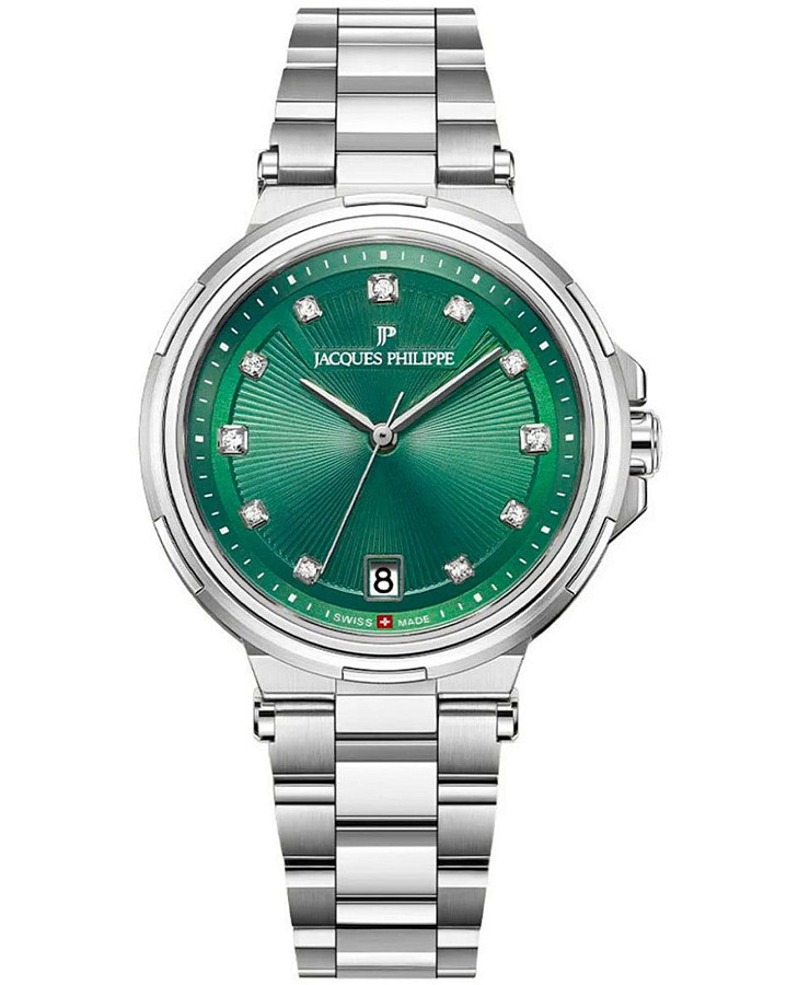 Часы Jacques Philippe Novellus JPQLS4513X6S — женские, зеленый