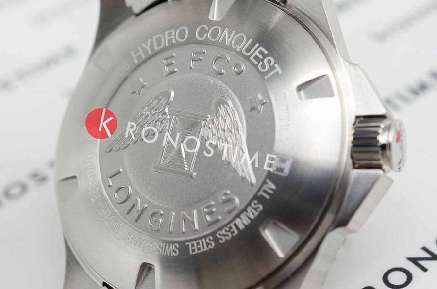 Часы Longines HydroConquest L3.781.4.76.6 — мужские, нержавеющая сталь