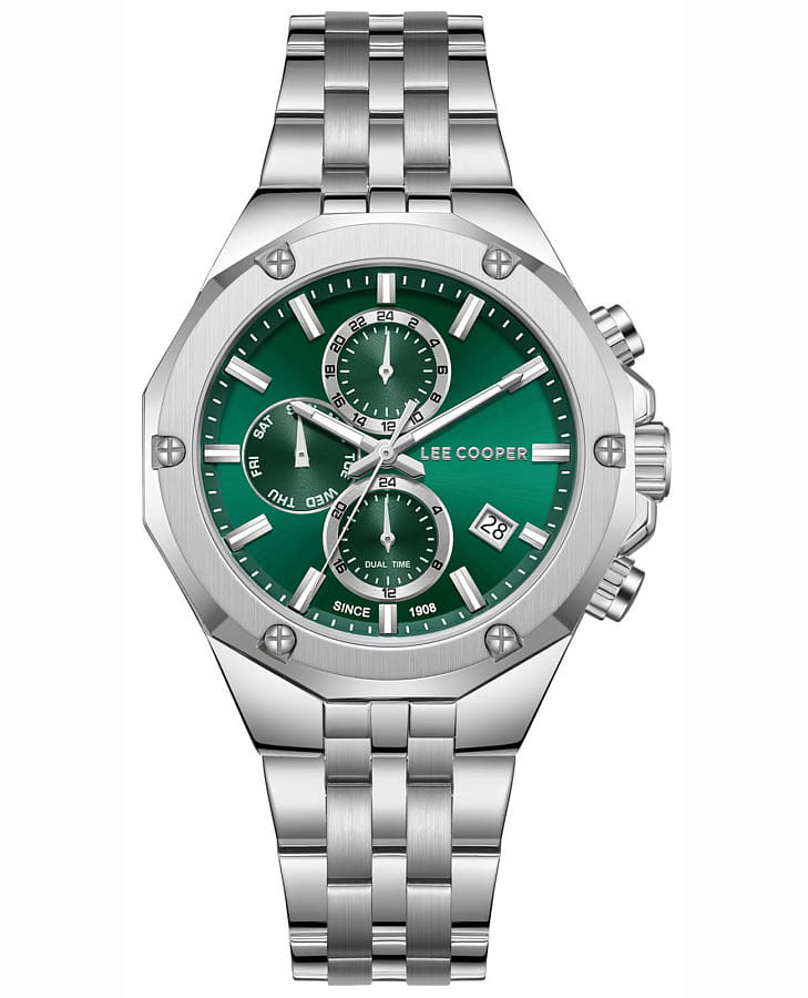 Часы Lee Cooper LC08104.370 — мужские, зеленый