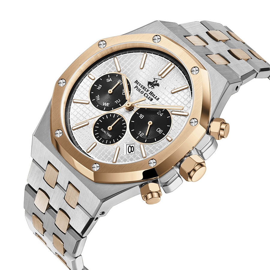 Часы Beverly Hills Polo Club BP3051X.532 — кварцевые, металл сталь