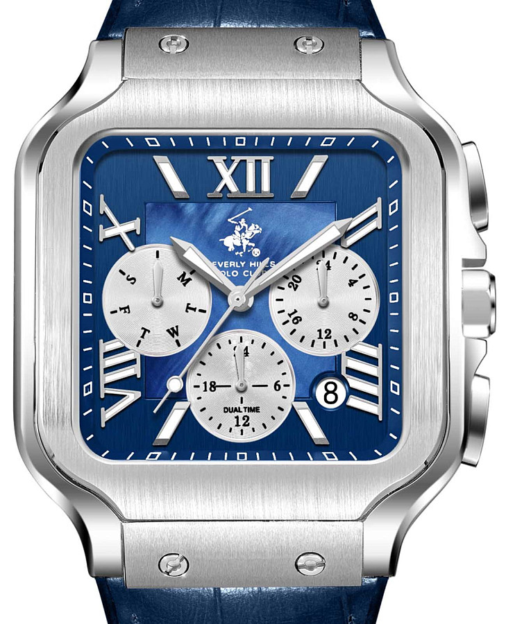 Часы Beverly Hills Polo Club BP3854X.399 — кварцевые, металл сталь