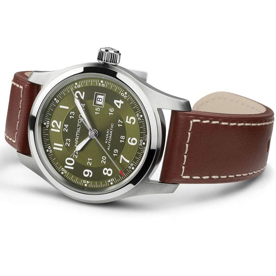 Часы Hamilton Khaki Field Auto H70605560 — механические, Швейцария, мужские