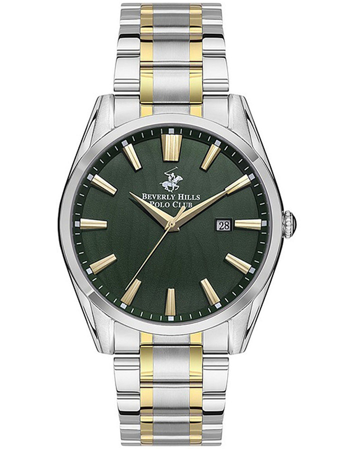 Часы Beverly Hills Polo Club BP3356X.270 — мужские, зеленый
