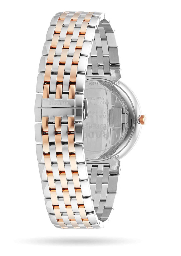 Часы Rado Florence Classic Diamonds R48912763 — сталь металл, нержавеющая сталь с pvd-покрытием