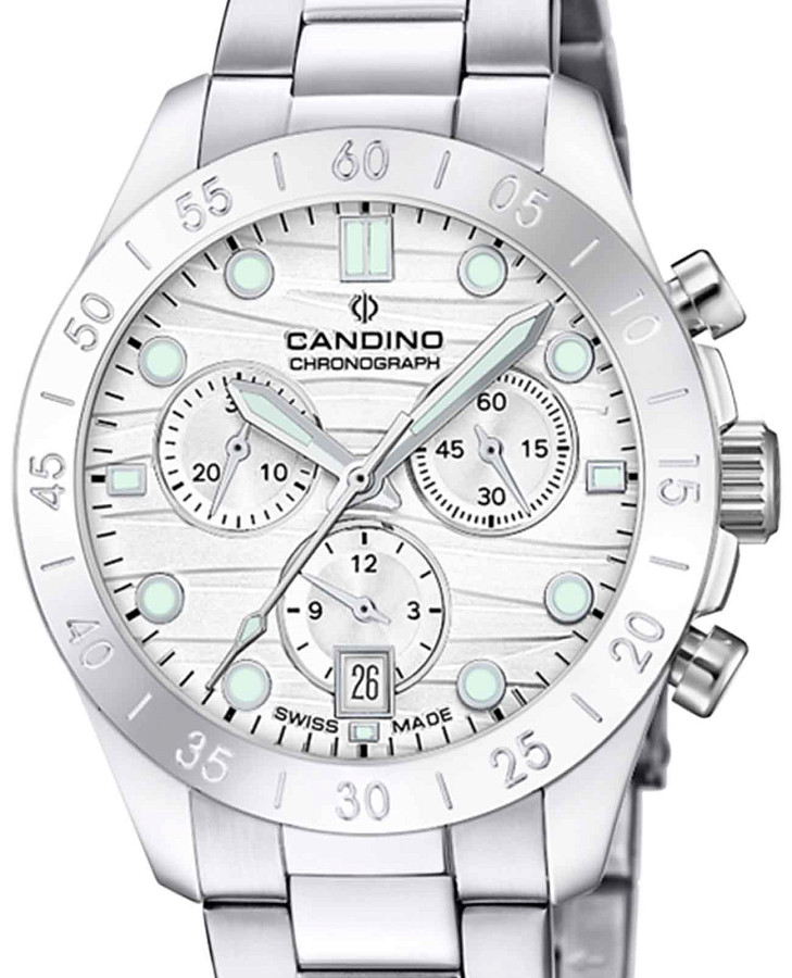 Часы Candino Chronos C4783/1 — женские, нержавеющая сталь