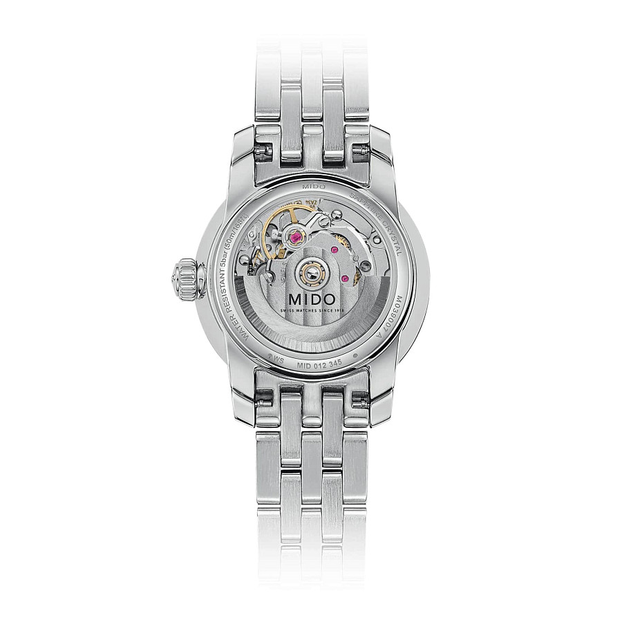 Часы Mido Baroncelli Lady Twenty Five M039.007.11.096.00 — зеленый, металл сталь