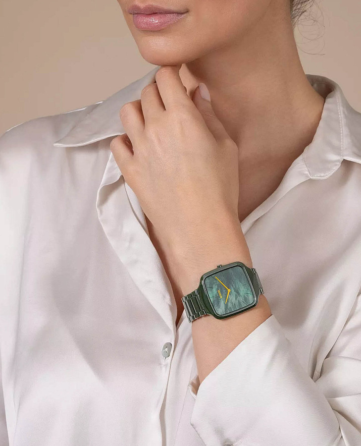 Часы Rado True Square Thinline x Les Couleurs Le Corbusier R27047902 — керамика, Швейцария