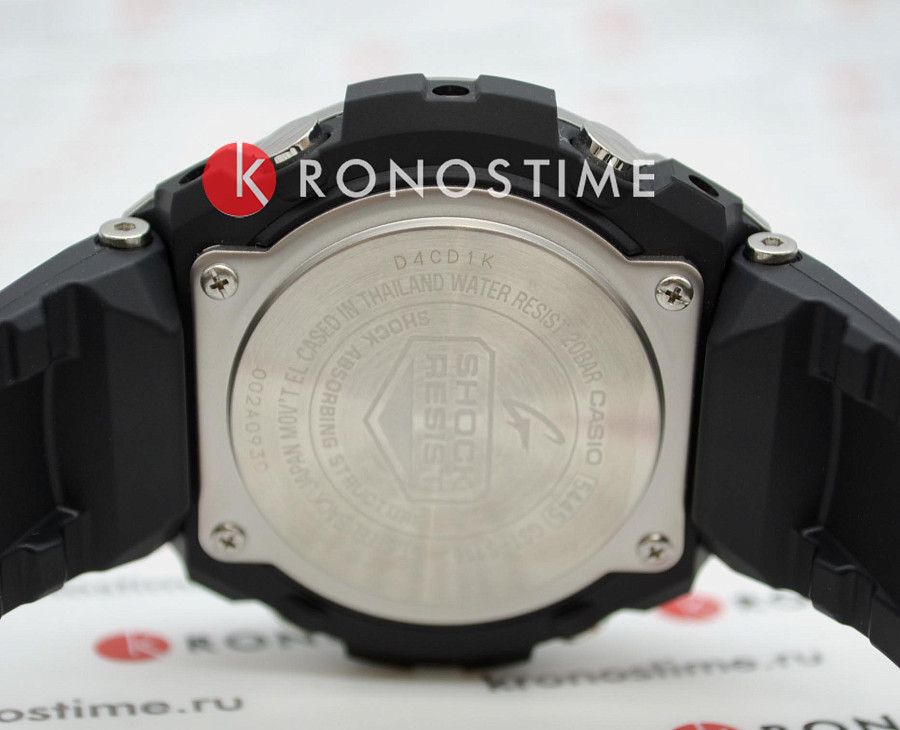 Часы Casio G-Shock GST-S110-1ADR (GST-S110-1A) — мужские, пластик