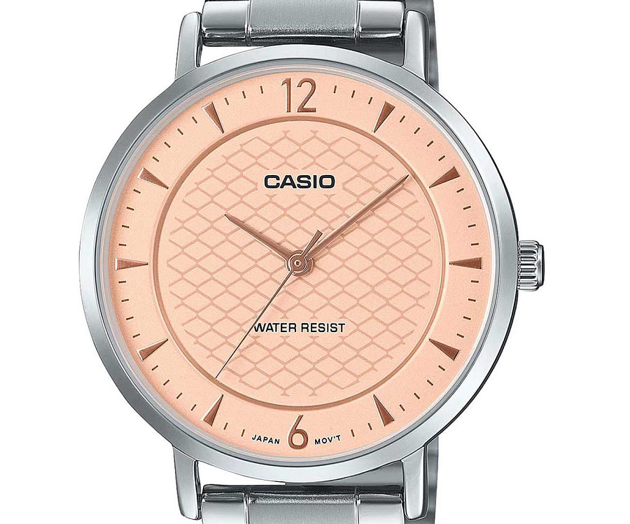 Часы Casio Collection Standard LTP-VT04D-4A — кварцевые, металл сталь