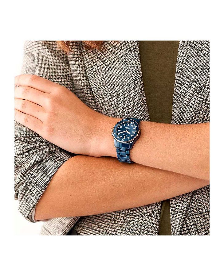 Часы Fossil FB-01 CE1125 — кварцевые, керамика