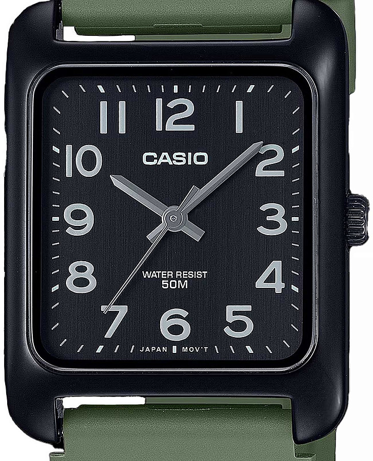 Часы Casio MTP-B175-3BV — кварцевые, металл алюминий