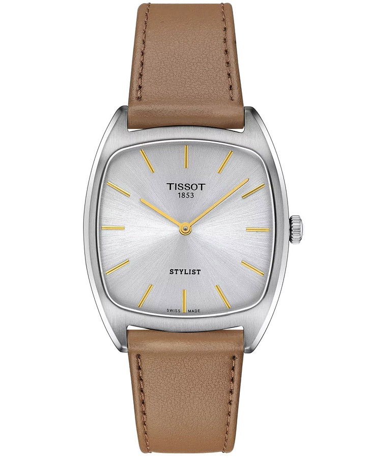 Часы Tissot Stylist T159.909.16.031.00 — женские, серебристый