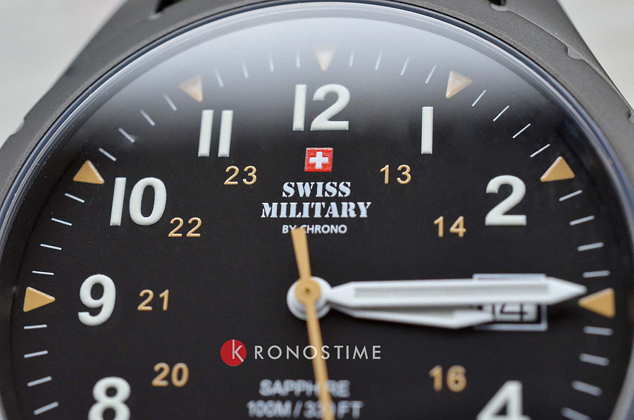 Часы Swiss Military by Chrono Classic Army SM34108.07 — тканевый, мужские