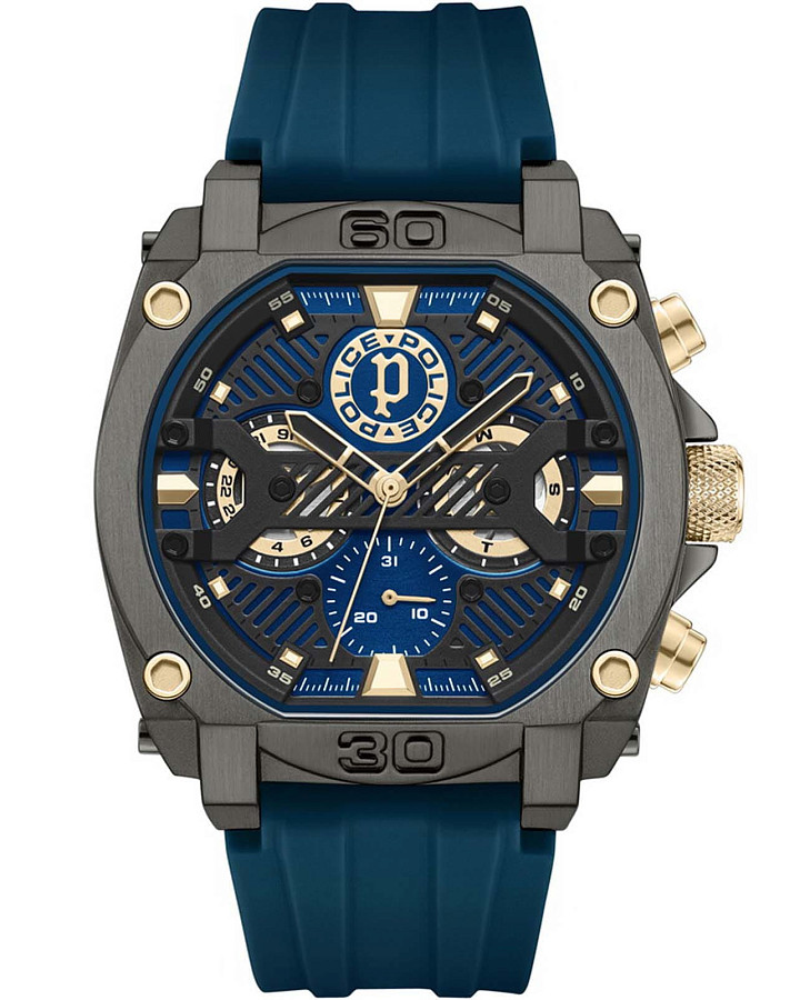 Часы Police Norwood PEWGQ0040001 — мужские, синий