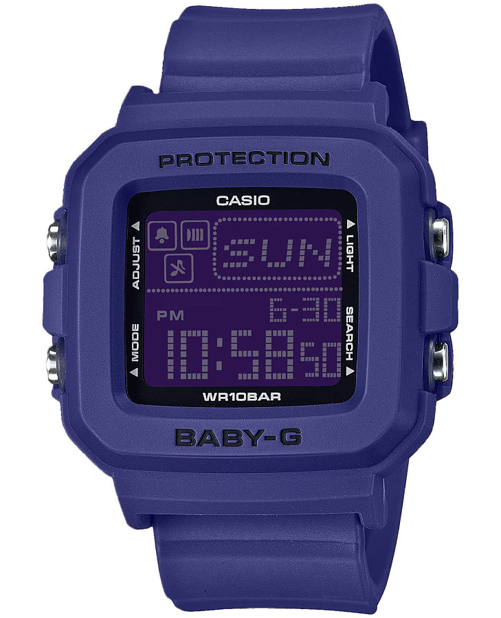 Часы Casio Baby-G BGD-10K-2DR (BGD-10K-2) — женские, фиолетовый