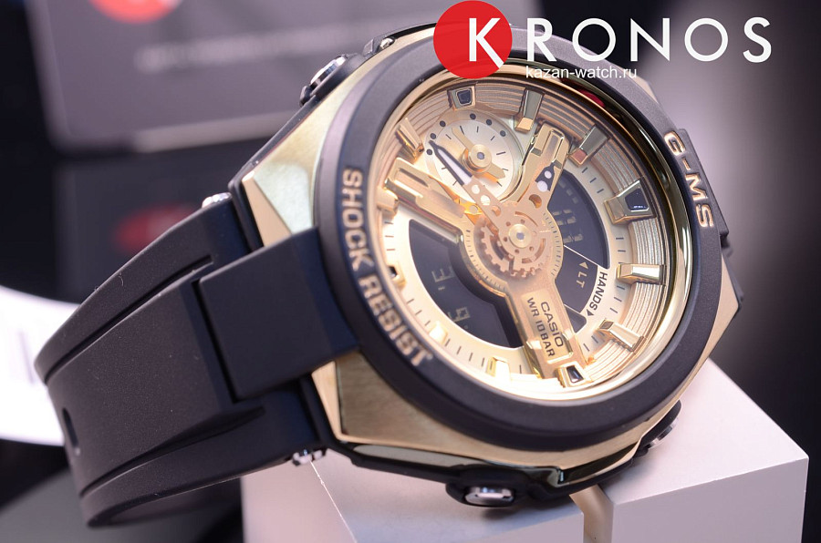 Часы Casio Baby-G MSG-400G-1A2 — кварцевые, сталь металл