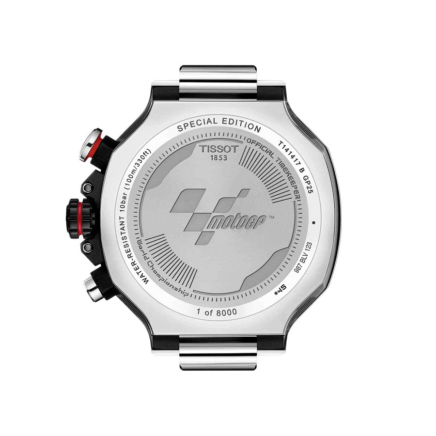 Часы Tissot T-Race MotoGP Quartz Chronograph (2025) T141.417.27.081.00 — кварцевые, Швейцария, мужские