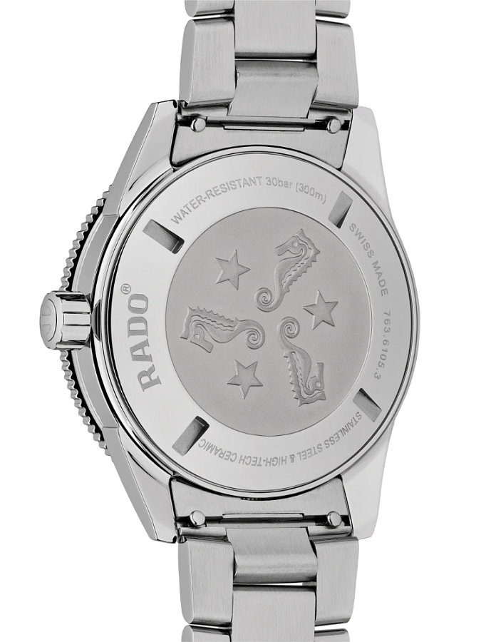 Часы Rado Captain Cook Automatic R32105313 — механические, металл сталь керамика